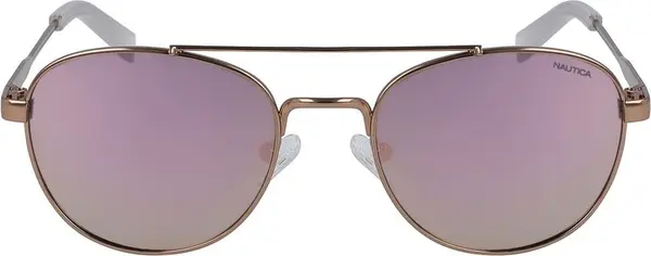 Pink Metal Sunglasses