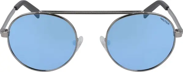 Gray Metal Sunglasses