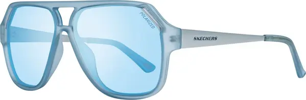 Blue Plastic Sunglasses