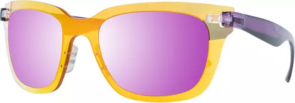 Orange Plastic Sunglasses