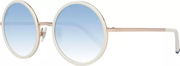 Beige Metal Sunglasses