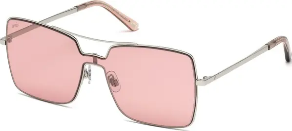 Silver Metal Sunglasses