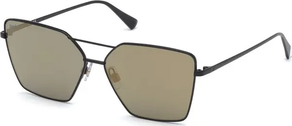 Black Metal Sunglasses