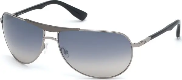 Gray Metal Sunglasses