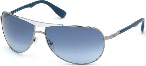 Gray Metal Sunglasses