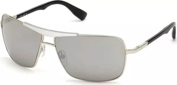 Gray Metal Sunglasses
