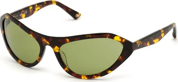 Brown Plastic Sunglasses