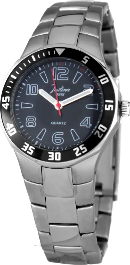 Silver Stainless Steel Sport Watch