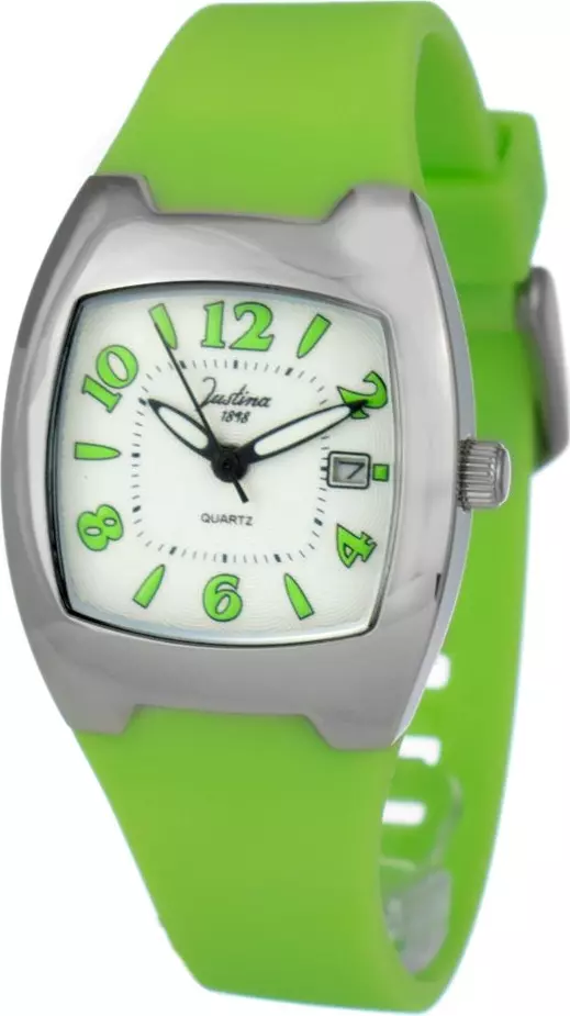 Bicolor Rubber Sport Watch