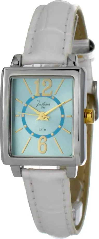 Multicolor Leather Dress Watch