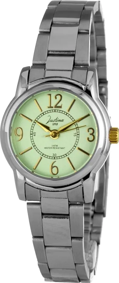 Silver Stainless Steel Dress Watch
