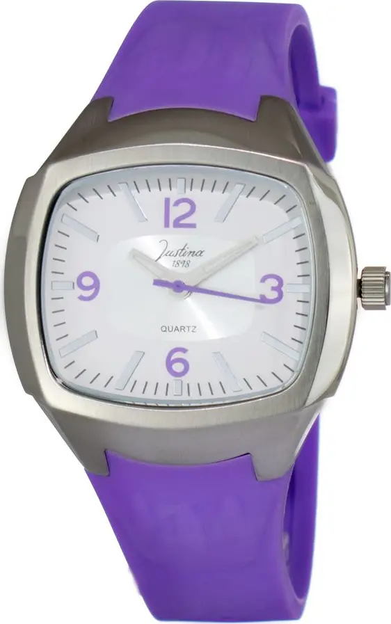Purple Rubber Dress Watch