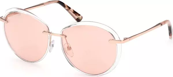 Transparent Metal Sunglasses