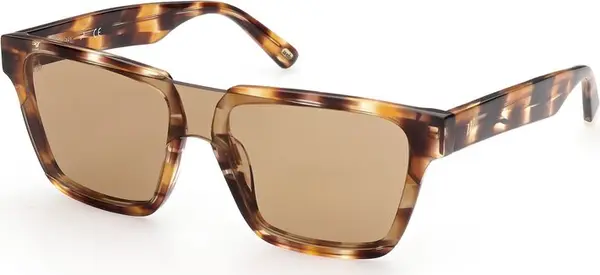 Bicolor Plastic Sunglasses