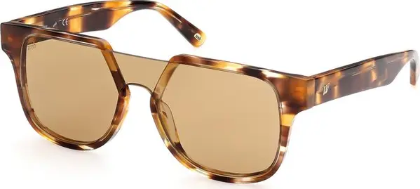 Bicolor Plastic Sunglasses