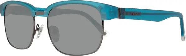 Blue Metal Sunglasses