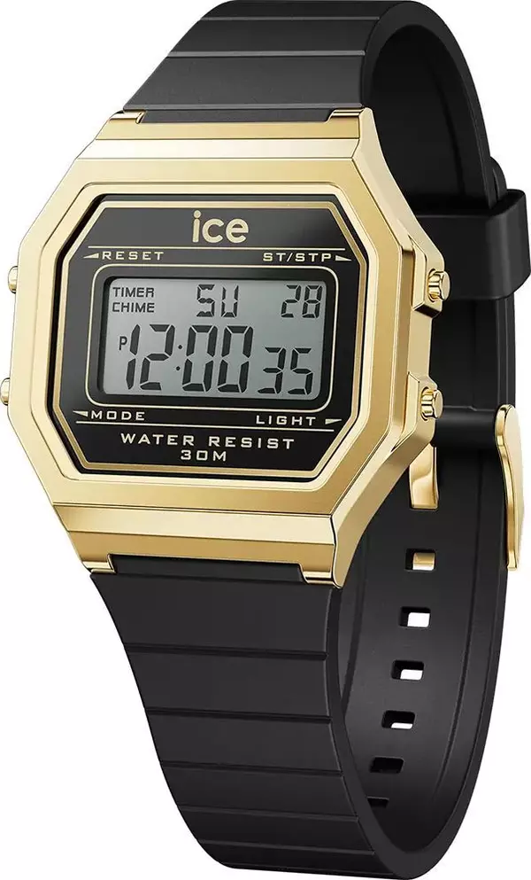 Black Plastic Digital Watch