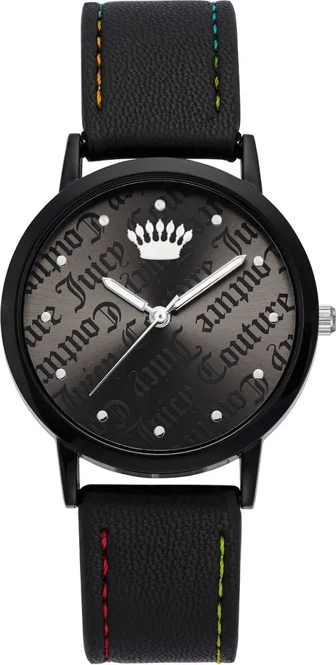 Black Plastic Dress Watch