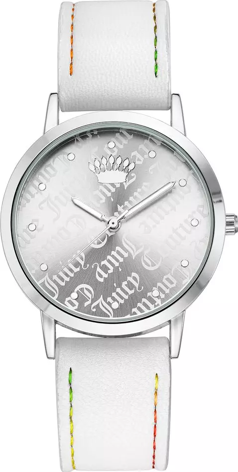 White Plastic Dress Watch