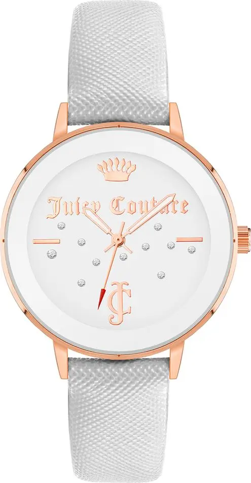 White Plastic Dress Watch
