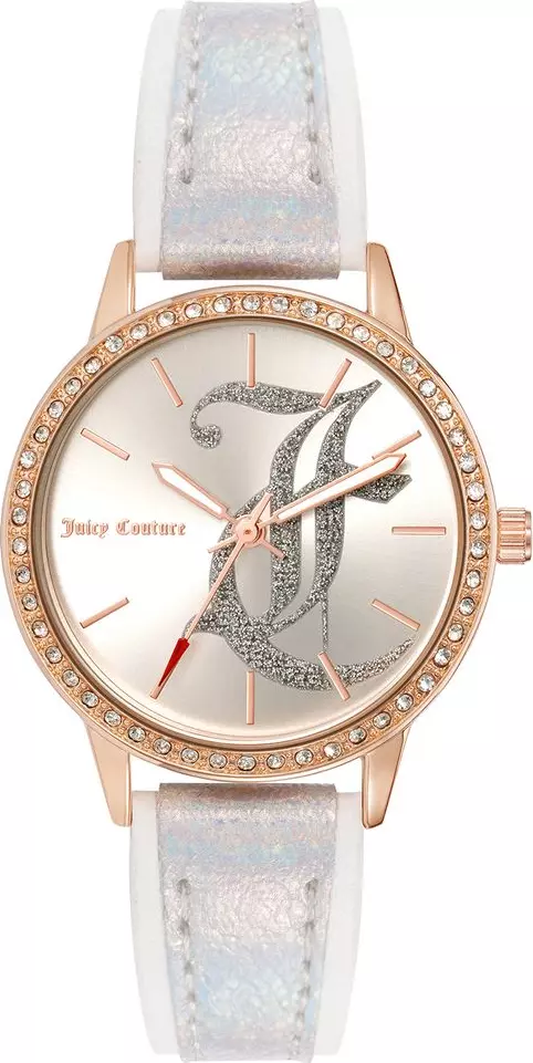 White Plastic Dress Watch