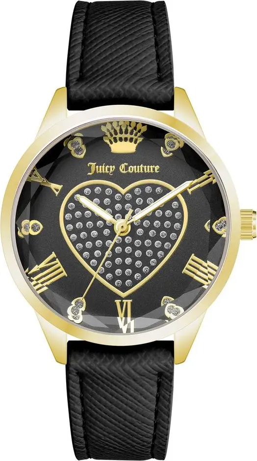 Black Plastic Dress Watch