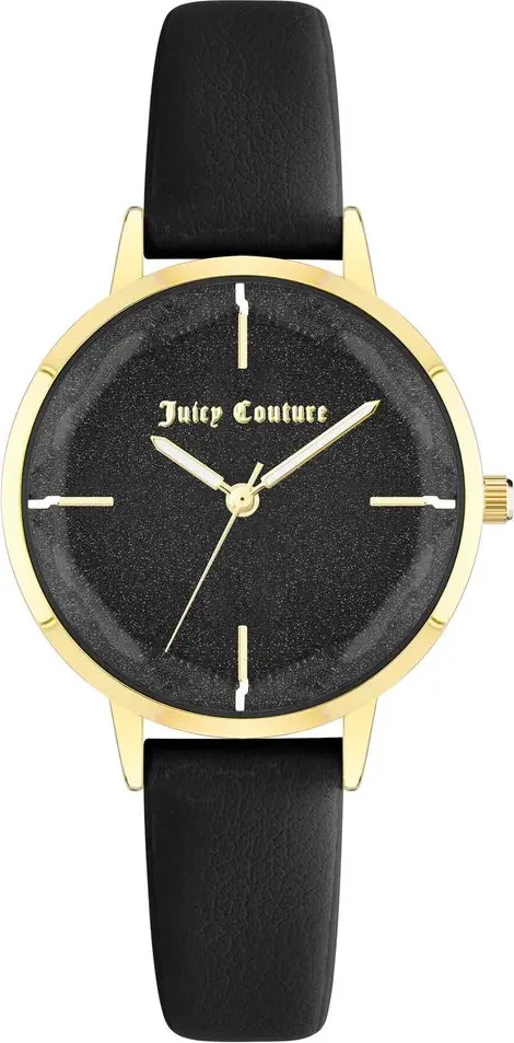 Black Plastic Dress Watch