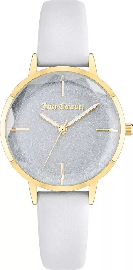 White Plastic Dress Watch