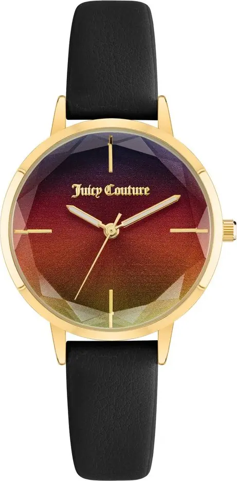 Black Plastic Dress Watch