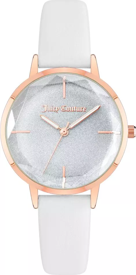 White Plastic Dress Watch