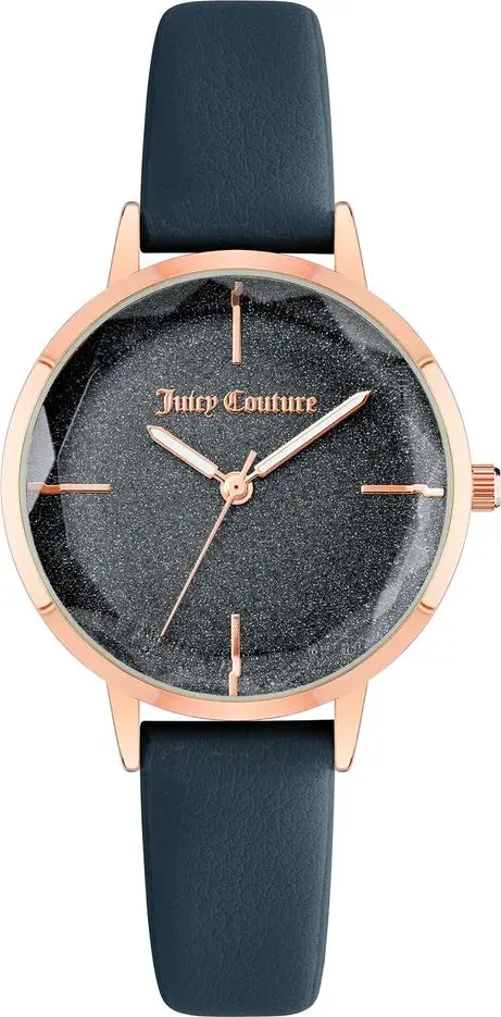 Blue Plastic Dress Watch