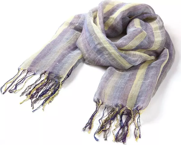 Multicolor Textile Scarf