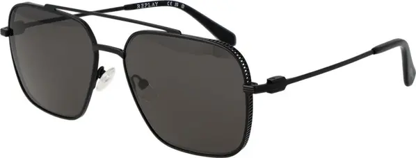 Black Metal Sunglasses
