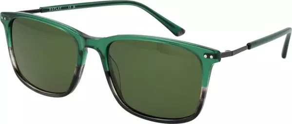 Bicolor Plastic Sunglasses