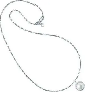 Gray Silver Necklace