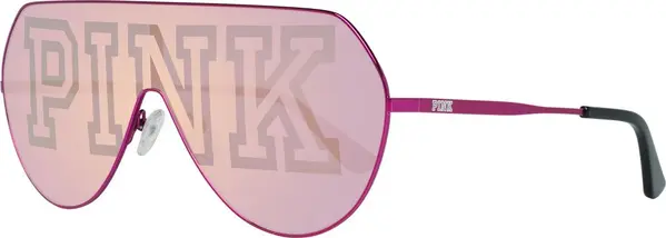 Pink Metal Sunglasses