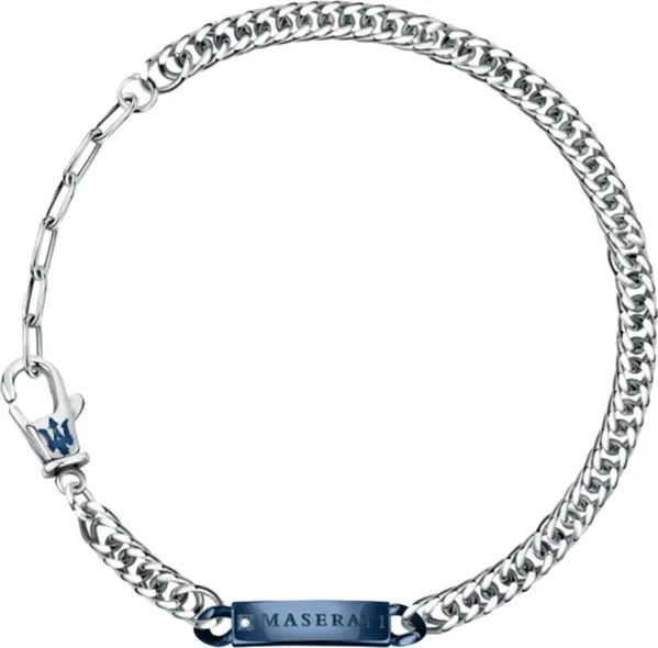 Gray Stainless Steel Bracelet