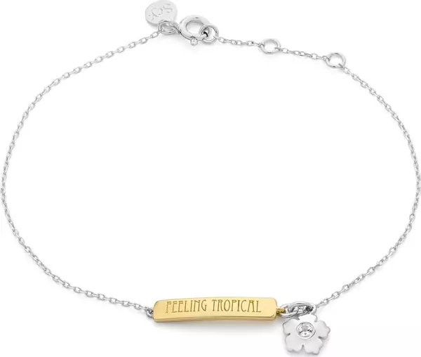 Gray Silver Bracelet