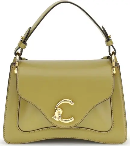Bicolor Calf Leather Bos Taurus Handbag