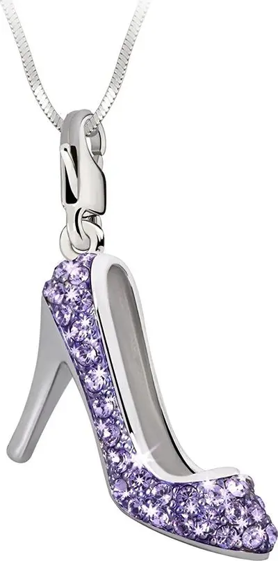 Purple Silver Bracelet