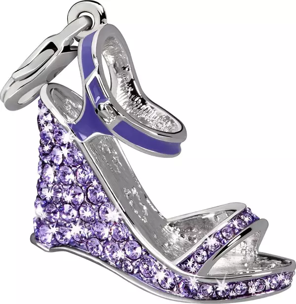 Purple Silver Bracelet