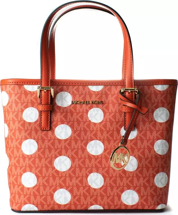 Orange Canvas Tote Bag