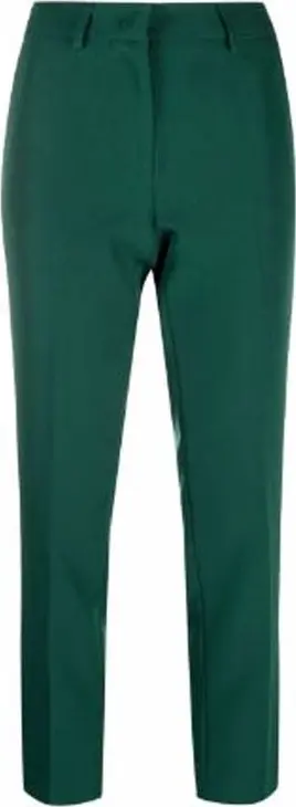 Bicolor Elastane Casual Pants
