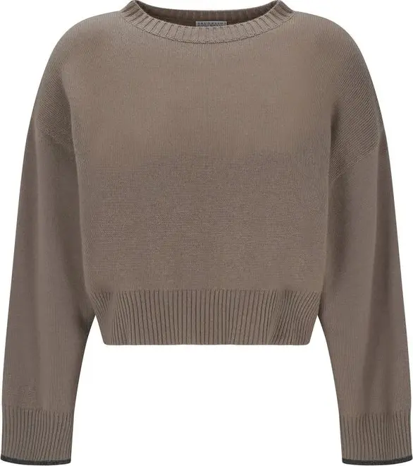 Beige Cashmere Sweater