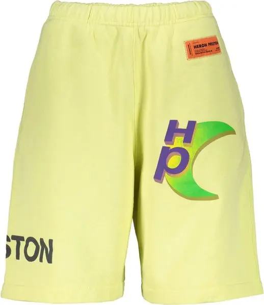 Bicolor Cotton Shorts