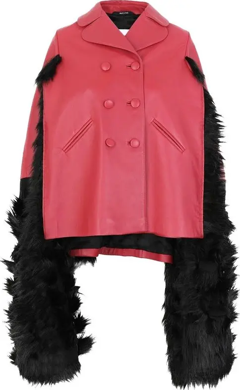 Multicolor Leather Cloacks