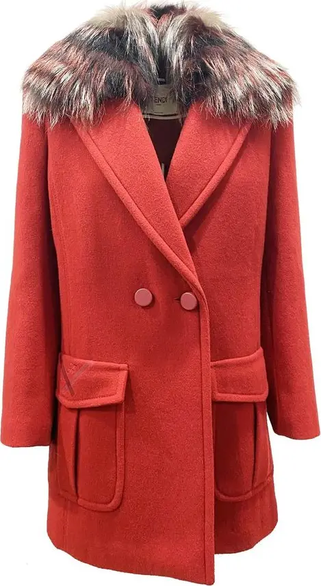 Multicolor Virgin Wool Coat