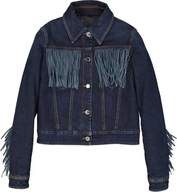 Blue Cotton Denim Jacket
