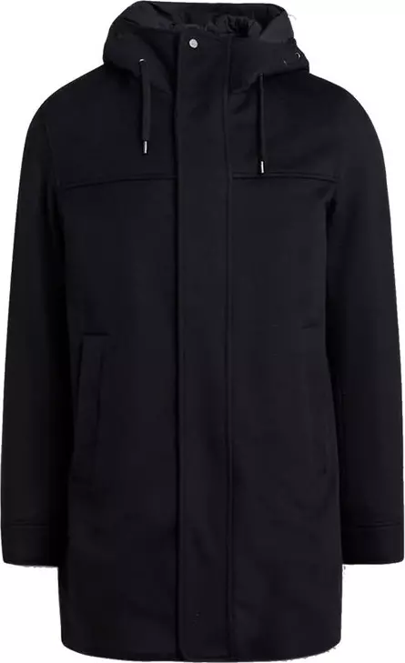 Black Cashmere Coat