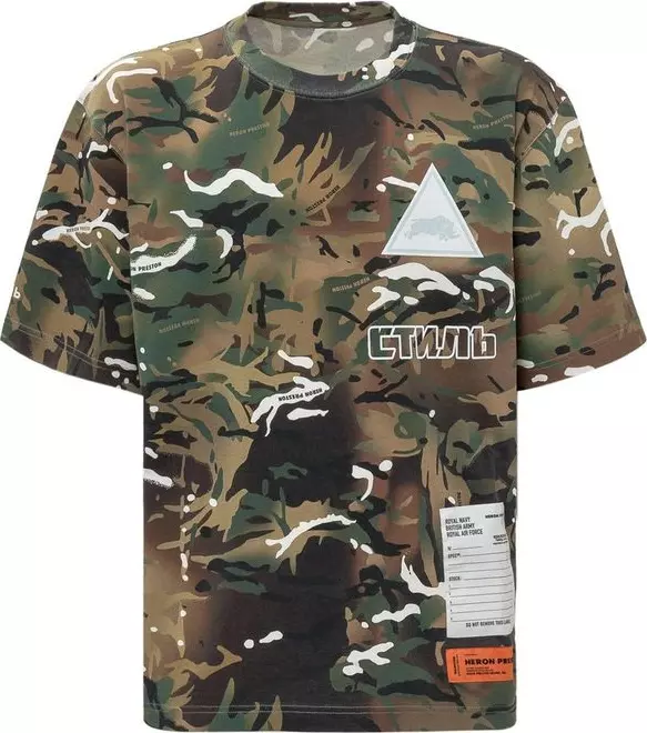 Bicolor Cotton T-Shirt